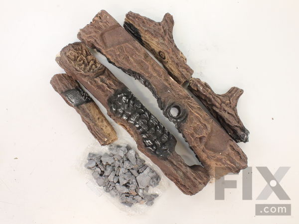 10425059-1-M-Napoleon-GL-610-Log Set Assembly C/w Charcoal
