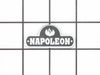 Aluminum Napoleon Logo – Part Number: W385-0334
