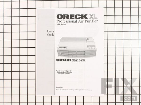 10433125-1-M-Oreck-21057-01-User's Guide