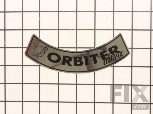 10433317-1-M-Oreck-53342-03-Label, Curved, Orbiter, Alumin
