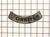 10433317-1-S-Oreck-53342-03-Label, Curved, Orbiter, Alumin