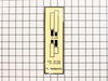 Speed Label – Part Number: 3520B-248