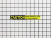 Caution Label (Hands Clear) – Part Number: 60B-129