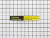 Caution Label (Setting Knives) – Part Number: 60B-130