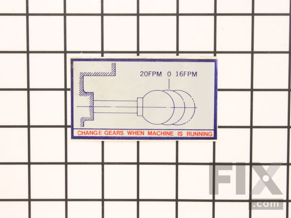 10459810-1-M-Powermatic-6284823-Speed Label