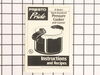 Pressure Cooker Instruction/re – Part Number: 72165