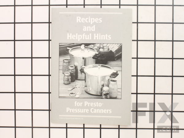 10468644-1-M-Presto-85653-Pressure Canner Instruction/re