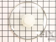 Lid-round, W/white Handle – Part Number: 990006701