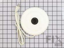 Base Plate/White And Cord – Part Number: SS-200348