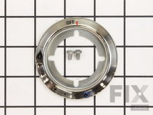 Bezel, Knob, Stainless Steel – Part Number: S13128P