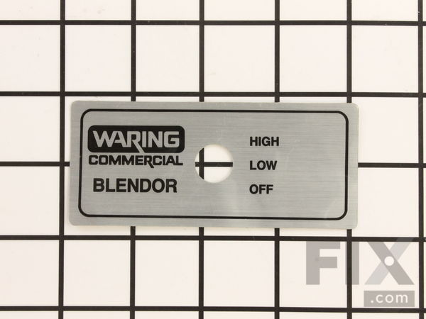 10505838-1-M-Waring-015397-Name Plate