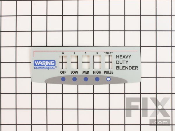 10506140-1-M-Waring-018797-Name Plate