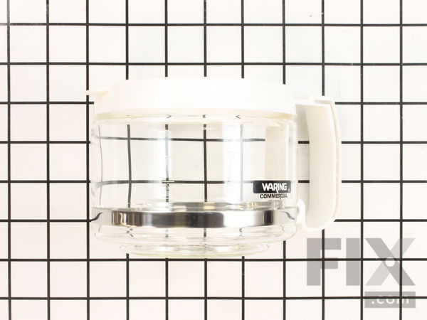 10506612-1-M-Waring-026166-4 Cup Coffee Pot (White)