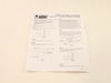 Instruction Sheet – Part Number: 39906
