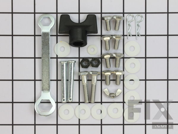 10510312-1-M-Weber-42775-Hardware Kit, Stainless Steel