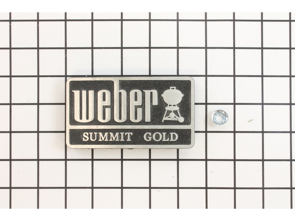 10510439-1-M-Weber-51410-Logo And Fastener