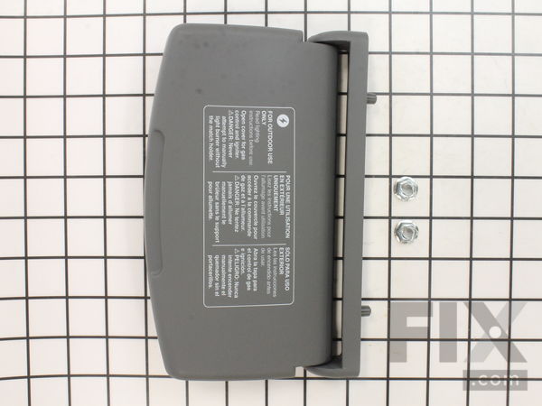 10510883-1-M-Weber-61472-Cover For Control Assembly, Grey