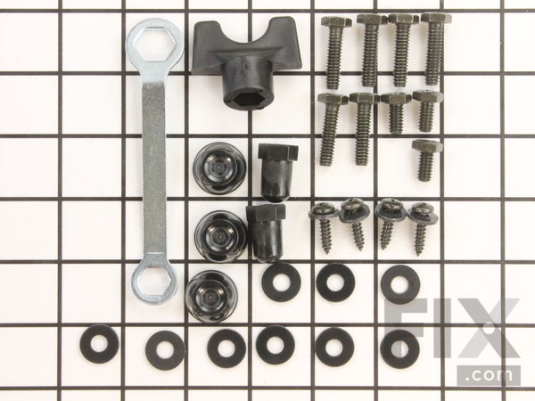 10512468-1-M-Weber-87005-Hardware Pack W/Hubcaps