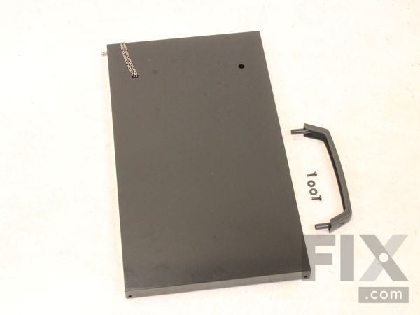 10512805-1-M-Weber-91335-Lhs Door Assembly, Black