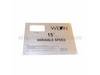 Plate-Face – Part Number: 5513518