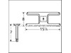 Stainless Steel Burner – Part Number: 10101-72601