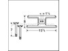 Stainless Steel Burner – Part Number: 10502-72601