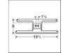 Stainless Steel Burner Head – Part Number: 10602