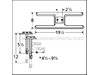 Stainless Steel Burner – Part Number: 11002-72401