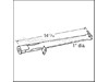 Stainless Steel Burner – Part Number: 12001