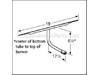 Stainless Steel Burner – Part Number: 12551