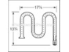 Stainless Steel Burner – Part Number: 12581