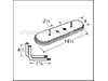 Stainless Steel Burner – Part Number: 15102-71122