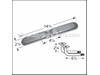 Stainless Steel Oval Twin Burner Assembly – Part Number: 16002-71612