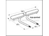 Stainless Steel Burner – Part Number: 16122