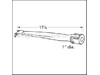 Stainless Steel Burner – Part Number: 16801
