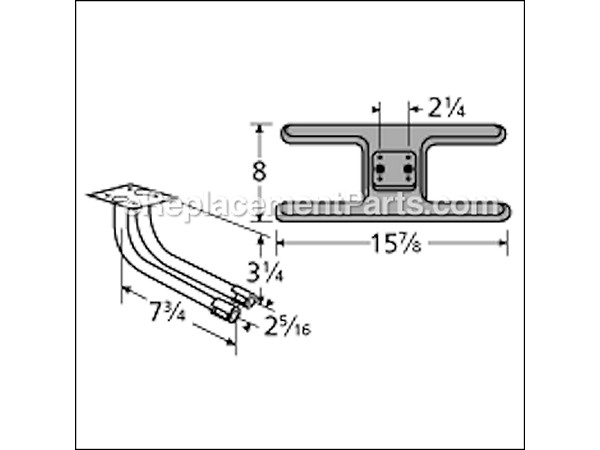 10518648-1-M-Aftermarket-20902-73602-Cast Iron Burner