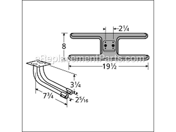 10518656-1-M-Aftermarket-21002-73602-Cast Iron Burner
