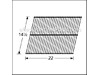Chrome Steel Wire Cooking Grid – Part Number: 41301