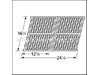 Stamped Stainless Steel Cooking Grid – Part Number: 534S2
