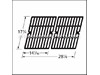 Matte Cast Iron Cooking Grid – Part Number: 64252