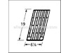 Matte Cast Iron Cooking Grid – Part Number: 69501