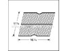 Galvanized Steel Wire Rock Grate – Part Number: 903A1
