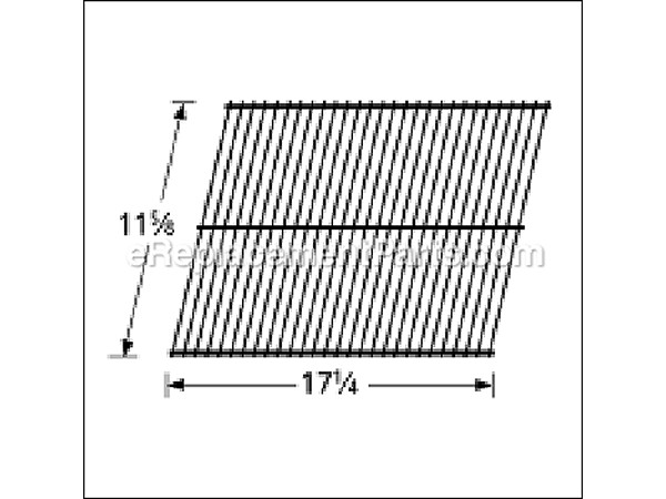10518788-1-M-Aftermarket-90801-Galvanized Steel Wire Rock Grate