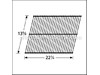 Galvanized Steel Wire Rock Grate – Part Number: 94301