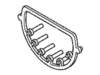 Light Pipe,array ,9 curved prgm. – Part Number: 134447600