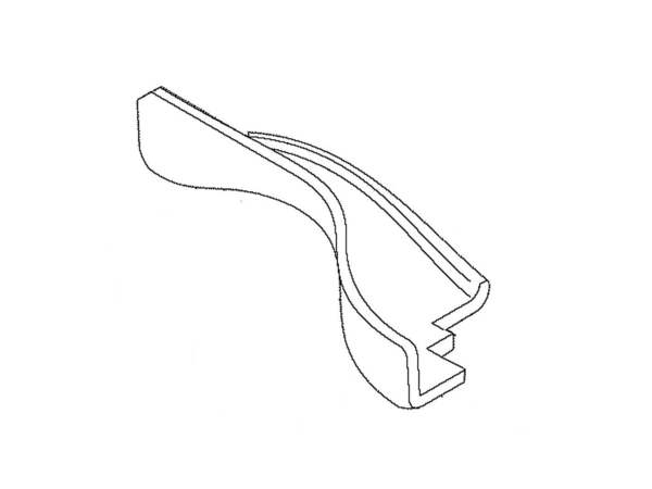 1146089-1-M-Frigidaire-241505101         -Insulation-water tube cover