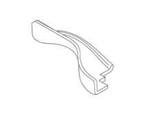 Insulation-water tube cover – Part Number: 241505101