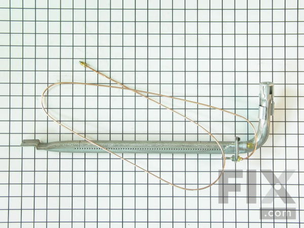 1154893-1-M-GE-WB16K10061        -Oven Burner and Pilot Assembly