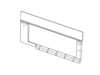 PLATE BACK;DW9900H,PP,-,BLACK,-,-,PP-COP – Part Number: DD61-00490A