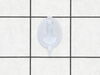 PLUG BUTTON INSERT White – Part Number: WR02X22185